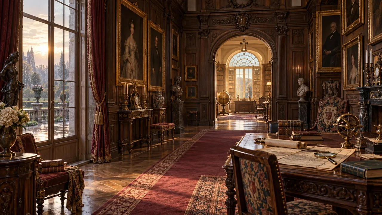 Le Secret de Valombre — décor de l’édition Exploration