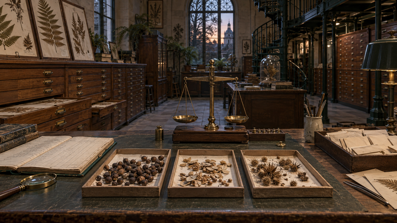 Les collections et les archives de l’herbier
